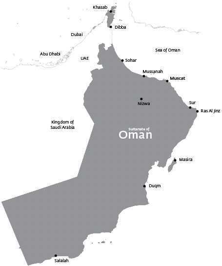 map of oman_copy
