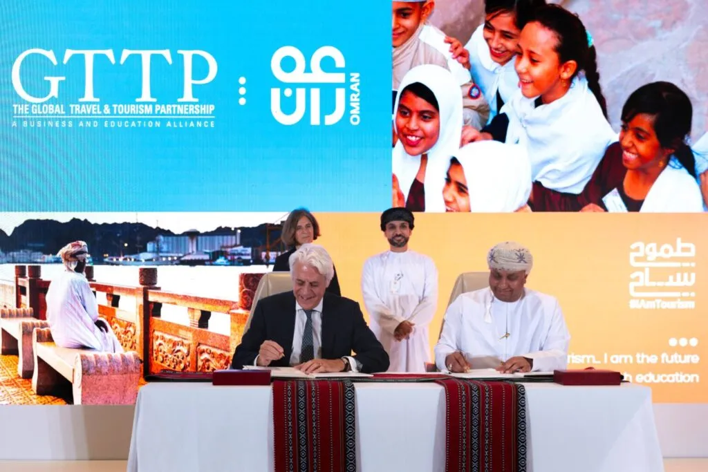 Celebrating partnership with
                                                                        the GTTP to Elevate Oman’s
                                                                        Tourism competencies