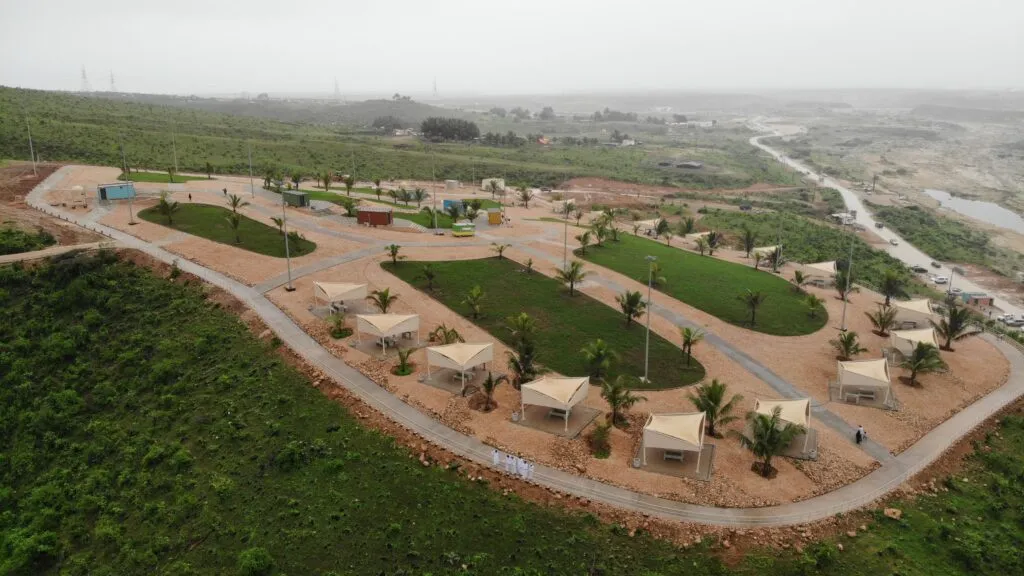 Completions of Salalah parks